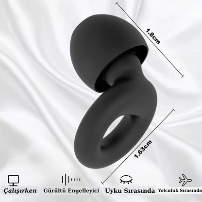 Stillvox Silence Plugs | Premium Aktif Gürültü Engelleyici Kulak Tıkacı