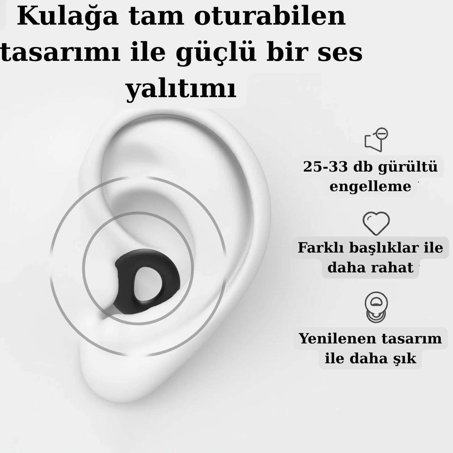 Stillvox Silence Plugs | Premium Aktif Gürültü Engelleyici Kulak Tıkacı